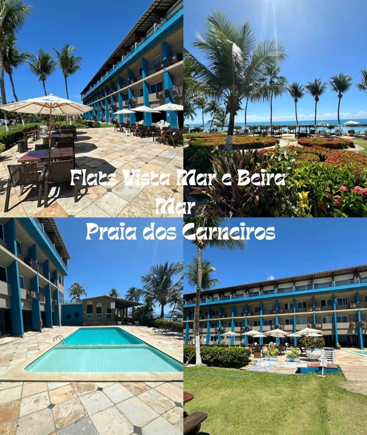 Flats Vista Mar E Frente Mar Na Praia Dos Carneiros Dış mekan fotoğraf